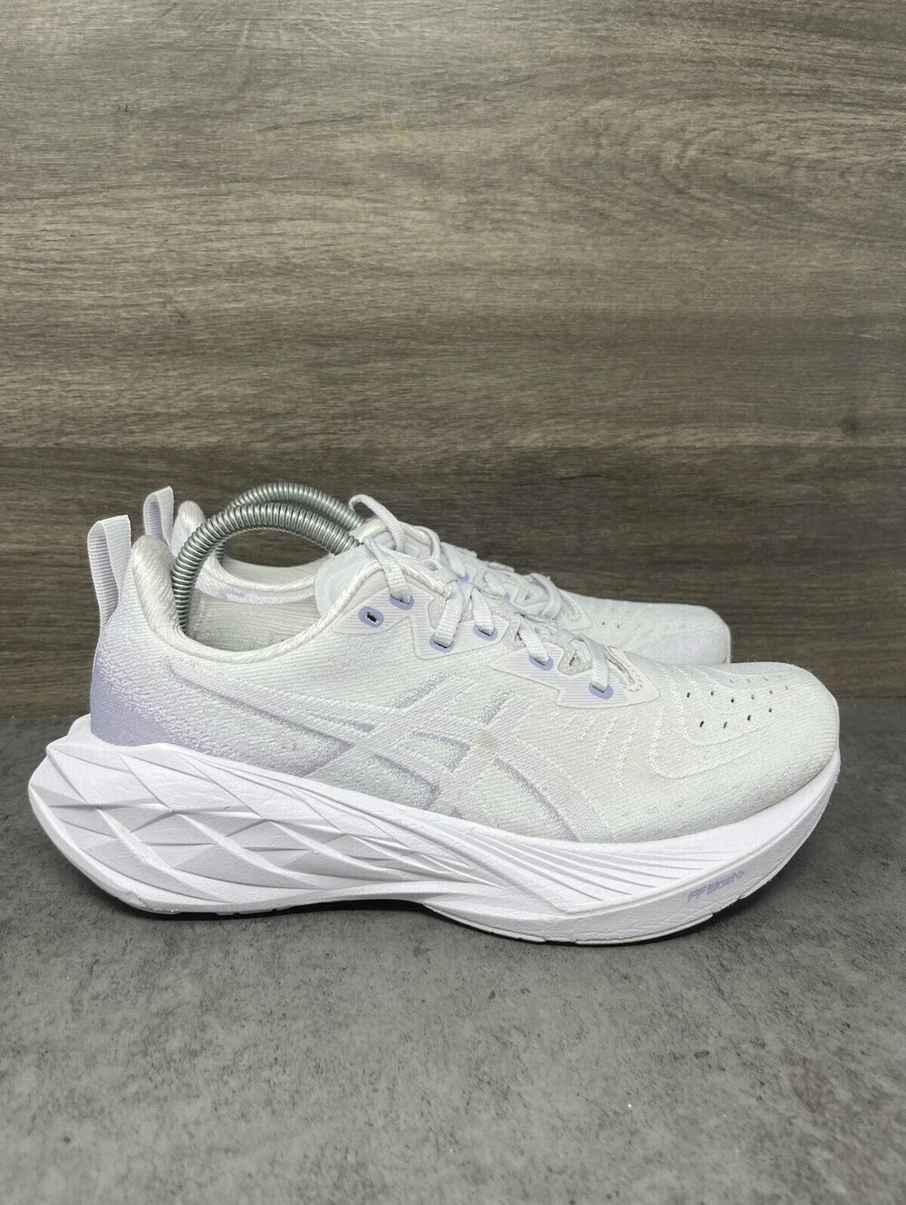 Asics Novablast 4 Sneakers Womens Size 8.5 Lilac Purple Athletic Running